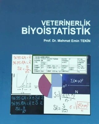 Veterinerlik Biyoistatistik - Ders Kitabı – Mehmet Emin Tekin – ATLAS YAYINEVİ kitap kapağı