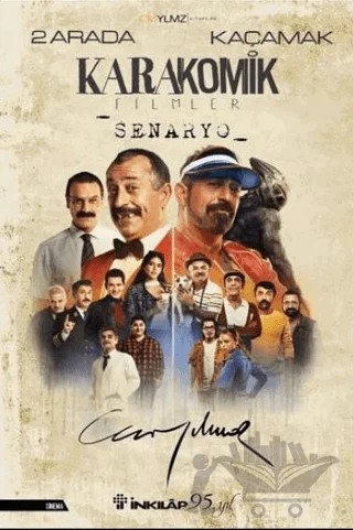 Karakomik Filmler 1 - 2 Arada Kaçamak – Cem Yılmaz – İnkılap Kitabevi kitap kapağı
