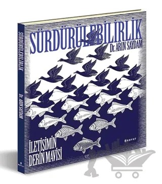 Sürdürülebilirlik - İletişimin Derin Mavisi – Arın Saydam – Boyut Yayın Grubu kitap kapağı