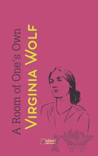 A Room of One's Own – Virginia Woolf – İdeal Kültür Yayıncılık kitap kapağı