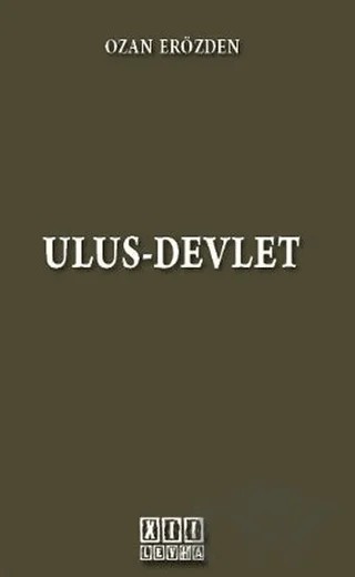 Ulus - Devlet – Ozan Erözden – On İki Levha Yayınları kitap kapağı