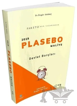 Devlet Borçları - 2019 Plasebo Maliye – Özgür Saraç – Sorubankası Net Yayınları kitap kapağı