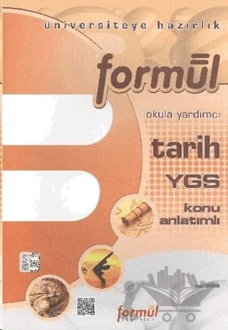 YGS Tarih Konu Anlatımlı – Halit Derya – Formül Yayınları kitap kapağı