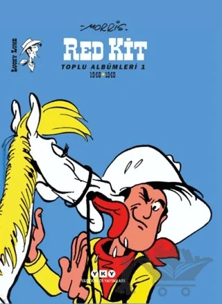 Red Kit - Toplu Albümleri 1 – Morris – Yapı Kredi Yayınları kitap kapağı