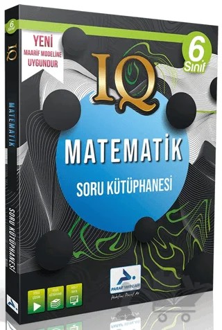 6. Sınıf IQ Matematik Soru Kütüphanesi – Kolektif – Paraf Yayınları kitap kapağı