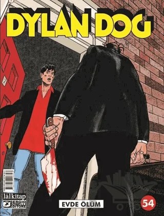Dylan Dog Sayı 54 - Evde Ölüm – Pasquale Ruju – Lal Kitap kitap kapağı