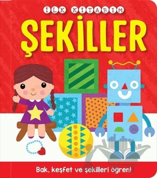 İlk Kitabım - Şekiller – Kolektif – İndigo Çocuk kitap kapağı