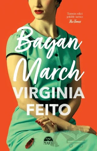 Bayan March – Virginia Feito – Martı Yayınları kitap kapağı