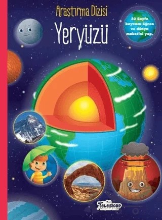 Yeryüzü - Araştırma Dizisi – Kolektif – Teleskop Popüler Bilim kitap kapağı