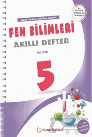Palme 5. Sınıf Fen Bilimleri Akıllı Defter – Hilal Cihan – Palme Yayınları kitap kapağı