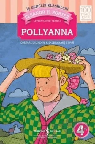 Pollyanna – Eleanor H. Porter – İş Bankası Kültür Yayınları kitap kapağı