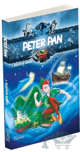 Peter Pan – James Matthew Barrie – Kumran Yayınları kitap kapağı
