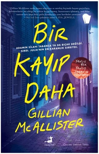 Bir Kayıp Daha – Gillian McAllister – Olimpos Yayınları kitap kapağı