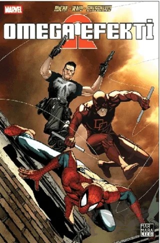 Omega Efekti – Mark Waid – Marmara Çizgi kitap kapağı