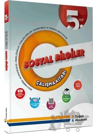 5. Sınıf Sosyal Bilgiler Çalışma Kitabı – Kolektif – Doğan Akademi kitap kapağı