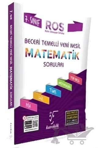 7. Sınıf Beceri Temelli ROS Matematik Soruları – Kolektif – Karekök Yayıncılık kitap kapağı