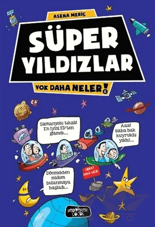 Süper Yıldızlar – Asena Meriç – Yediveren Çocuk kitap kapağı