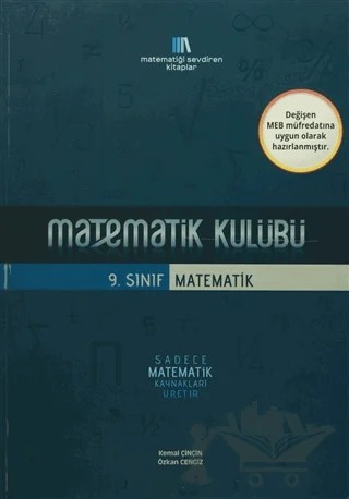 9. Sınıf Matematik – Kemal Çinçin, Özkan Cengiz – İrem Yayıncılık kitap kapağı