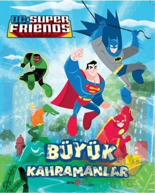 DC Süper Friends - Büyük Kahramanlar – Billy Wrecks – Beta Kids kitap kapağı