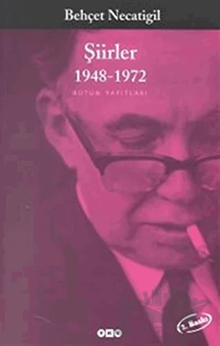 Şiirler 1948-1972 – Behçet Necatigil – Yapı Kredi Yayınları kitap kapağı
