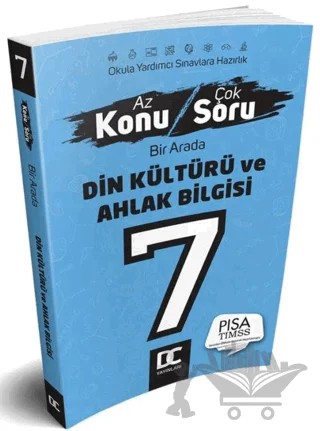 7. Sınıf Din Kültürü ve Ahlak Bilgisi Az Konu Çok Soru Bir Arada – Kolektif – Doğru Cevap Yayınları kitap kapağı