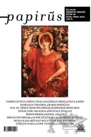 Papirüs 48. Sayı – Artshop Yayıncılık kitap kapağı