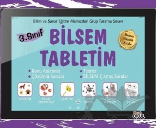 Bilsem Tabletim 3. Sınıf Sınava Hazırlık Kitabı – Elif Erdoğan – Hayat Okul Yayınları kitap kapağı