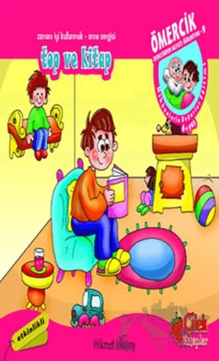 Top ve Kitap – Hikmet Ulusoy – Çilek Kitaplar kitap kapağı