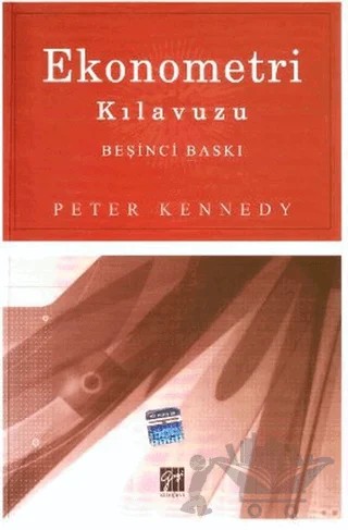 Ekonometri Kılavuzu – Peter Kennedy – Gazi Kitabevi kitap kapağı