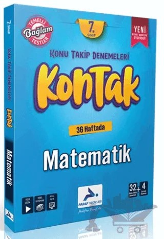 7. Sınıf Kontak Matematik Denemeleri – Kolektif – Paraf Yayınları kitap kapağı