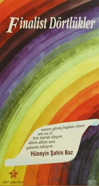 Finalist Dörtlükler – Hüseyin Şahin Baz – Peri Yayınları kitap kapağı