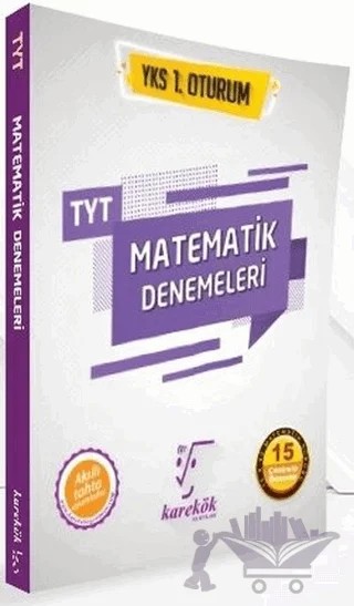 TYT Matematik Denemeleri YKS 1. Oturum – Muharrem Duş – Karekök Yayıncılık kitap kapağı