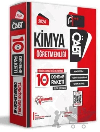2024 ÖABT Kimya Öğretmenliği Türkiye Geneli 10 Deneme Dijital Çözümlü – İsmail Akça – Anamorfik Yayınları kitap kapağı