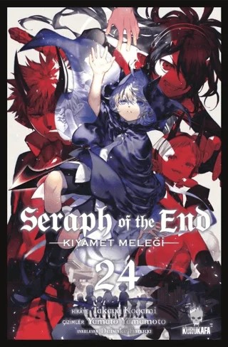Seraph of the End - Kıyamet Meleği 24 – Takaya Kagami – Kurukafa Yayınevi kitap kapağı