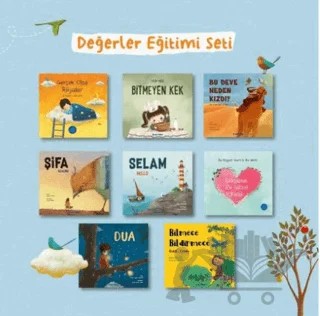 Okul Öncesi Değerler Seti 8 Kitap – Kollektif – Multibem Yayınları kitap kapağı