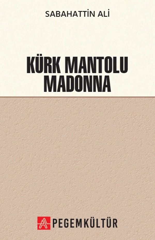 Kürk Mantolu Madonna – Pegem Akademi Yayıncılık kitap kapağı