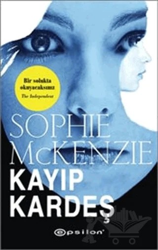 Kayıp Kardeş – Sophie McKenzie – Epsilon Yayınevi kitap kapağı
