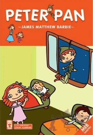 Peter Pan – James Matthew Barrie – Timaş Çocuk kitap kapağı
