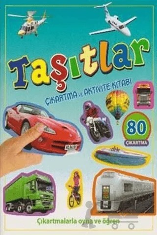 Taşıtlar - Çıkartma ve Aktivite Kitabı – Kolektif – Parıltı Yayınları kitap kapağı