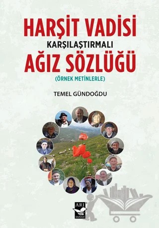 Harşit Vadisi Karşılaştırmalı Ağız Sözlüğü – Temel Gündoğdu – Arı Sanat Yayınevi kitap kapağı
