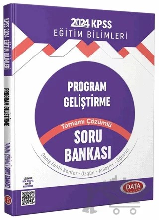 2024 KPSS Eğitim Bilimleri Program Geliştirme Tamamı Çözümlü Soru Bankası – Kolektif – Data Yayınları kitap kapağı