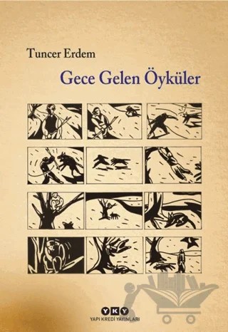 Gece Gelen Öyküler – Tuncer Erdem – Yapı Kredi Yayınları kitap kapağı