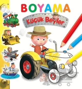 Küçük Beyler Boyama Kitabı 2 – Kolektif – Nesil Çocuk Yayınları kitap kapağı