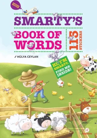 Smarty’s Book of Words (Smarty’nin Sözcükler Kitabı) – Hülya Ceylan – Redhouse Kidz Yayınları kitap kapağı