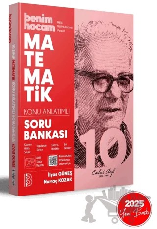2025 10. Sınıf Matematik Konu Anlatımlı Soru Bankası – İlyas Güneş – Benim Hocam Yayınları kitap kapağı