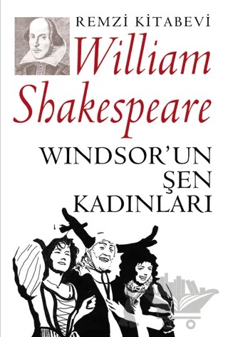 Windsor’un Şen Kadınları – William Shakespeare – Remzi Kitabevi kitap kapağı