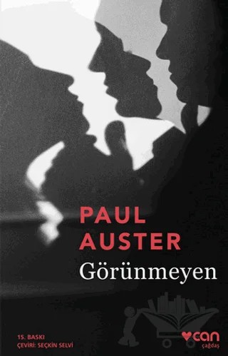 Görünmeyen – Paul Auster – Can Yayınları kitap kapağı