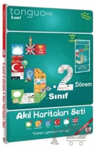 5. Sınıf 2. Dönem Akıl Haritaları Seti – Kolektif – Tonguç Akademi kitap kapağı