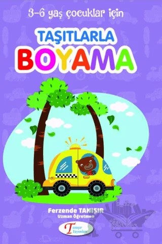 Taşıtlarla Boyama – Elif K. Tanışır, Ferzende Tanışır – Tanışır Yayınları kitap kapağı