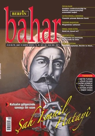 Berfin Bahar Aylık Kültür Sanat ve Edebiyat Dergisi Sayı: 335 Ocak 2026 – Berfin Bahar Dergisi kitap kapağı